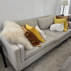 Beautiful Light gray Sofa 