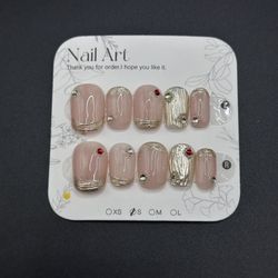 Press On Nails Size S Reusable Handmade