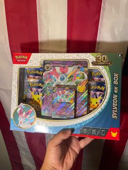 Pokémon TCG 30th Celebration Sylveon ex Box English Promo 1 Card
