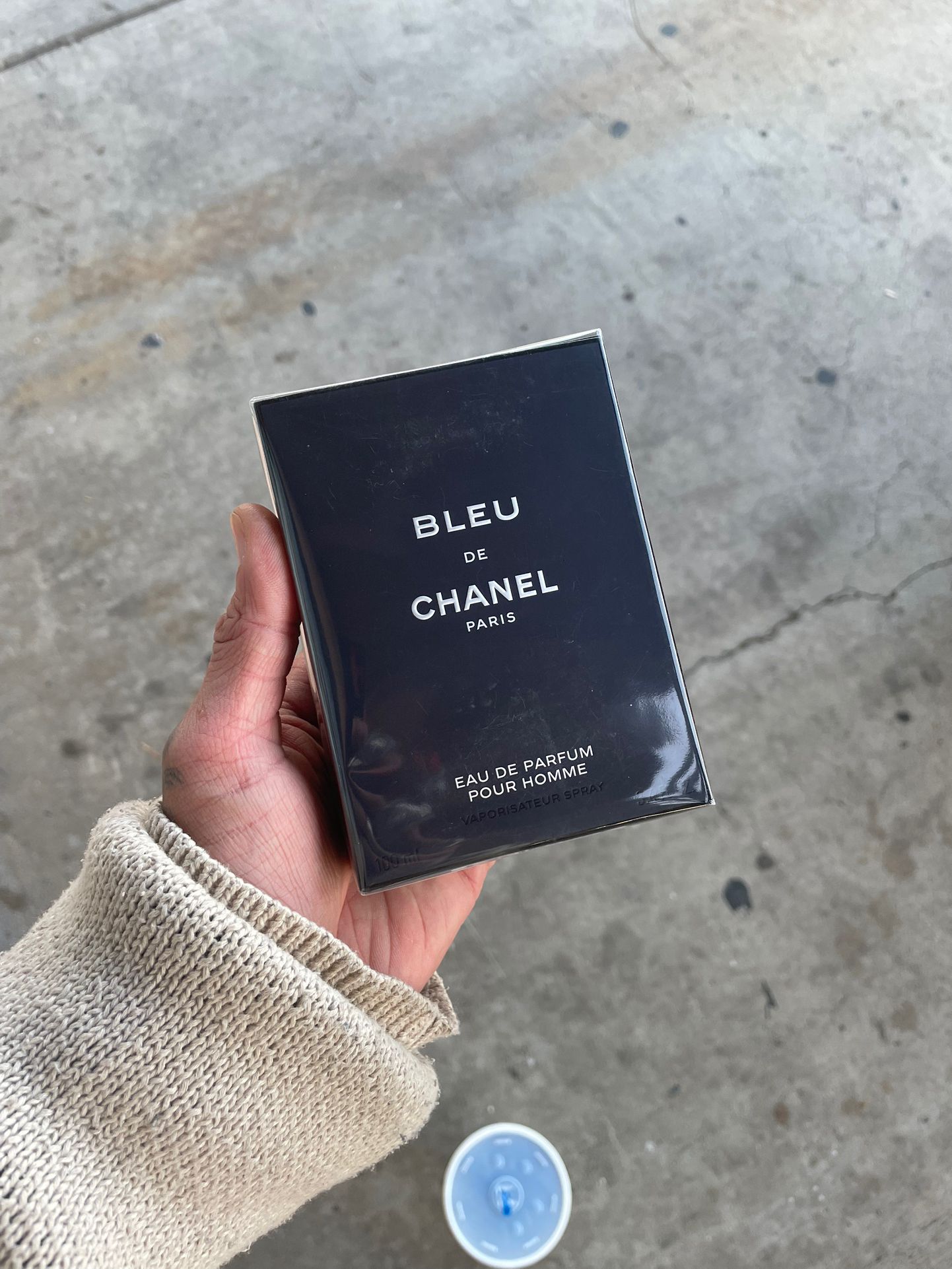 Chanel Bleu De Chanel PARFUM Spray Men 3.4 Oz / 100ml Brand NEW SEALED  AUTHENTIC
