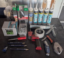 Misc. hand tools, items.