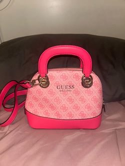 Guess Pink Purse- with crossbody strap