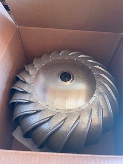 Master Flow 12 in. Galvanized Internally Braced Turbine Head in Mill