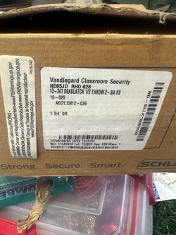 Schlage Vandlegard Classroom Security Lock ND95JD
