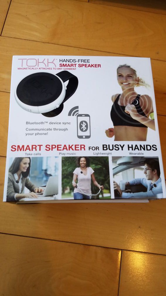 Tokk smart speaker - BRAND NEW! - in Santa Monica