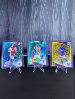 Topps Chrome UEFA Numbered Card Lot | Rookie Card /299 | Bremer & Emegha