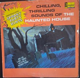 "Chilling, Thrilling Sounds of the Haunted House" 1973 Disney Reissue~ EX/VG+