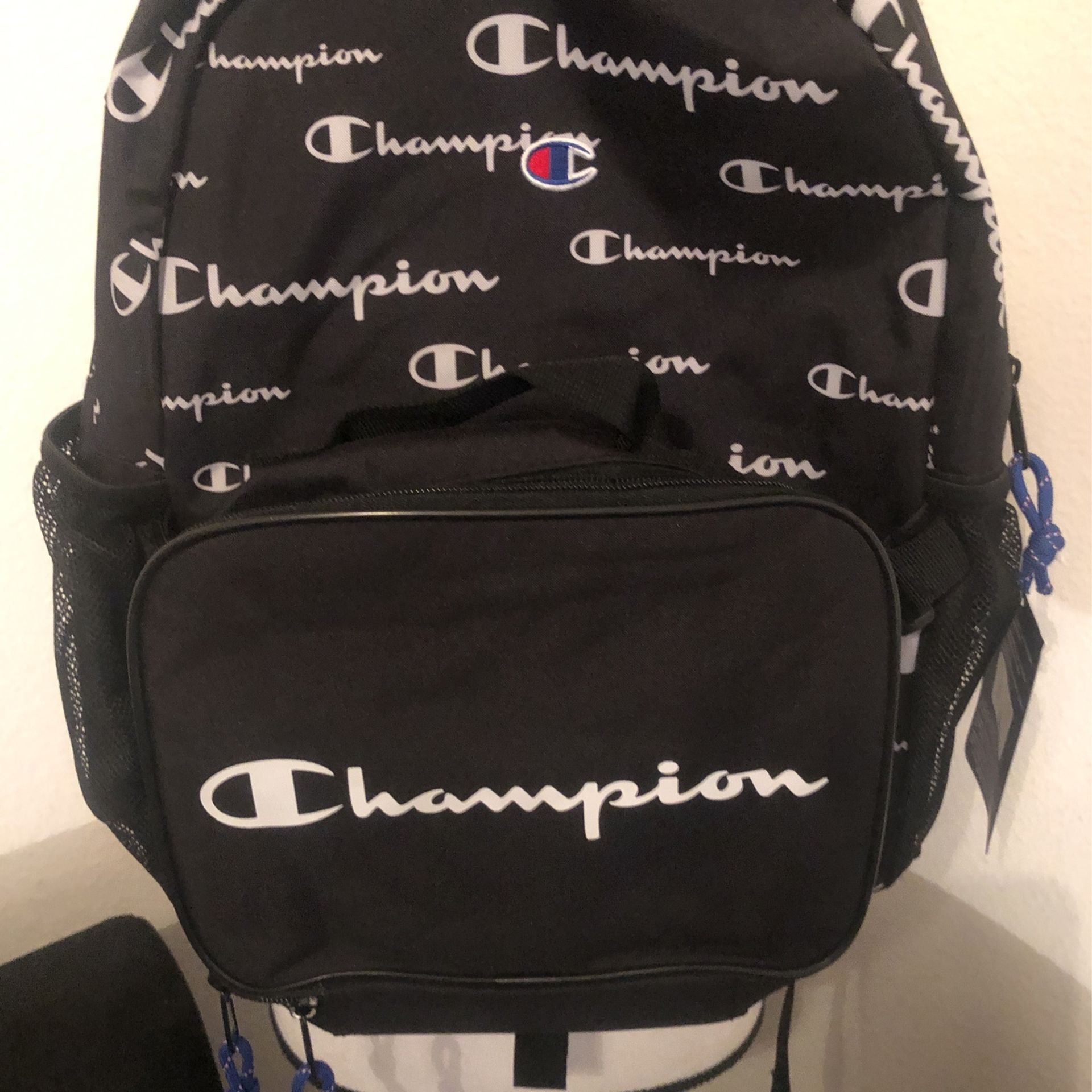 New Champion Backpack With Detachable Front