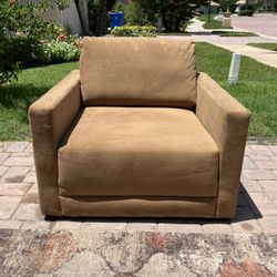 Sofa King Comfortable Gently Used Brown  Chair For Sale! Free Local Delivery!