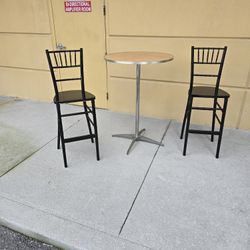 2 Chairs And A Table 