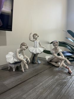 Lladro Limited Collection Figurines - Ballerina Set