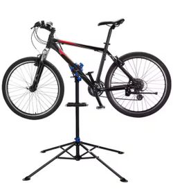 Black 1-Bike Adjustable Floor Stand Garage Bike Rack - See My Other Items 🚴🚴‍♀️🚴🏻‍♂️