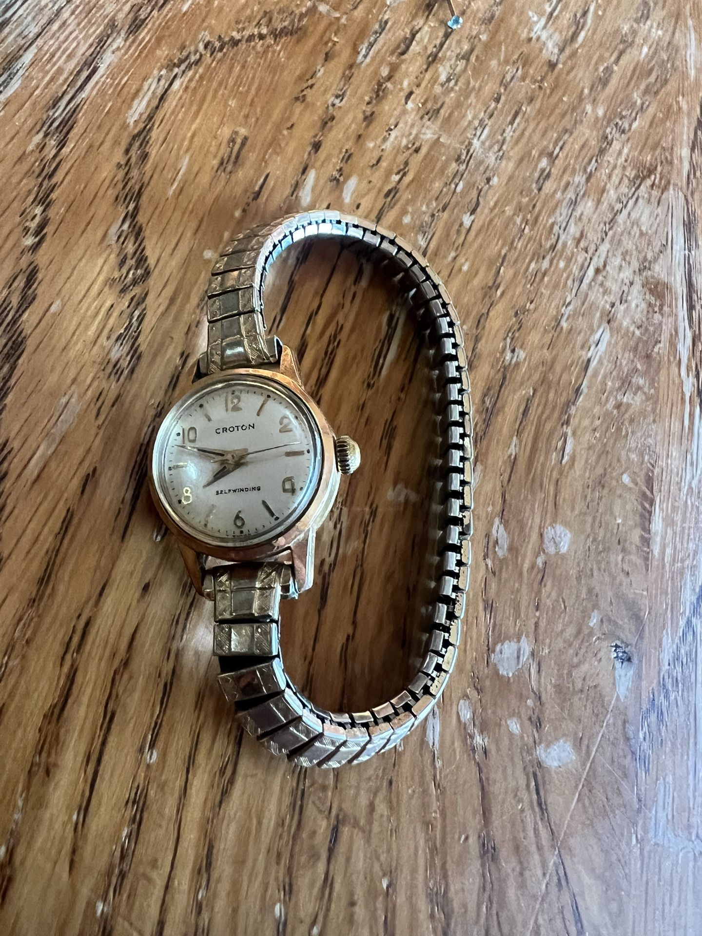 Vintage Croton Working Self-Winding Ladies Watch