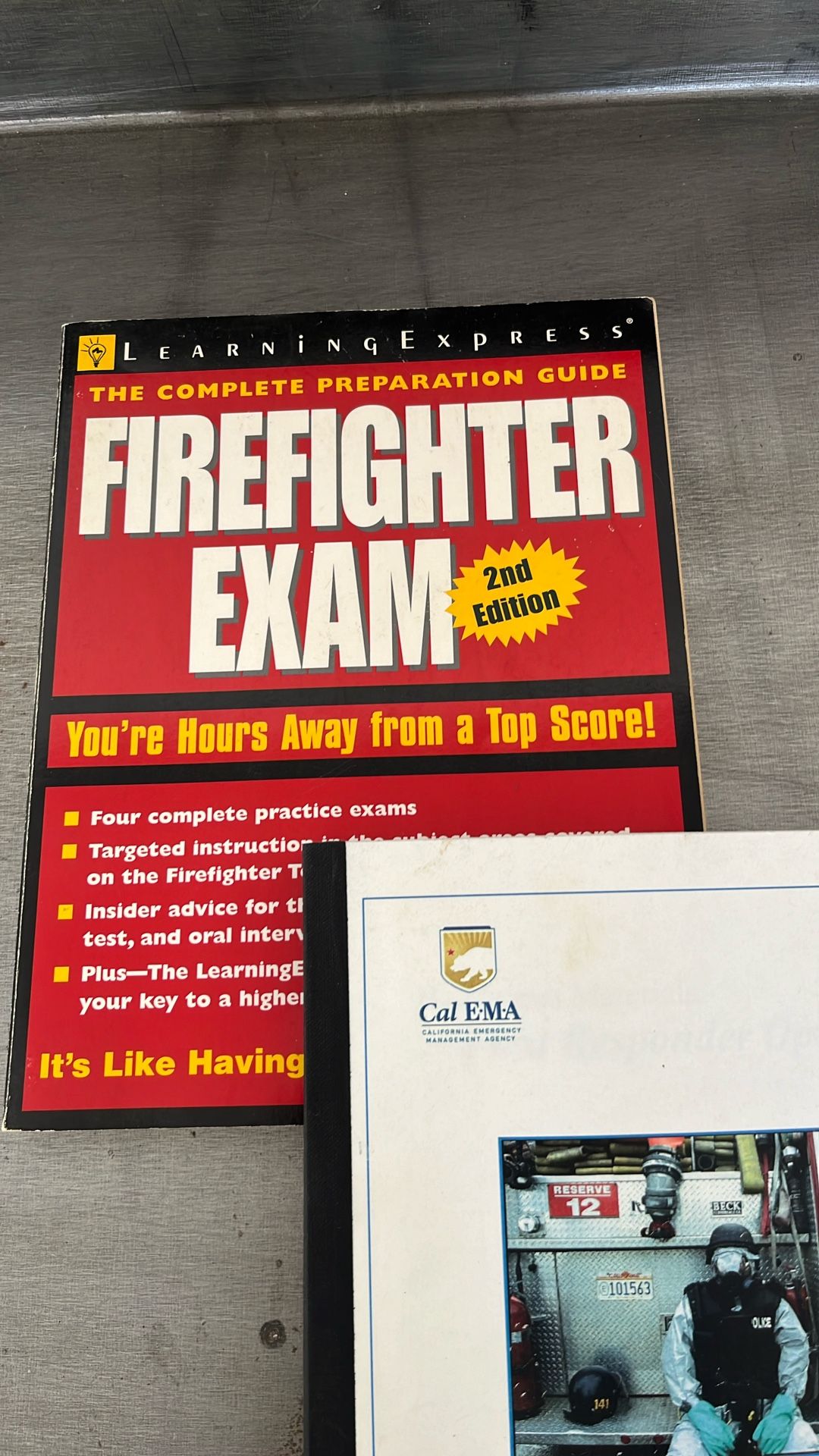 Firefighter exam books
