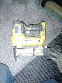 Ryobi 18v staple gun no