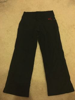 Girl puma sweat pants Med