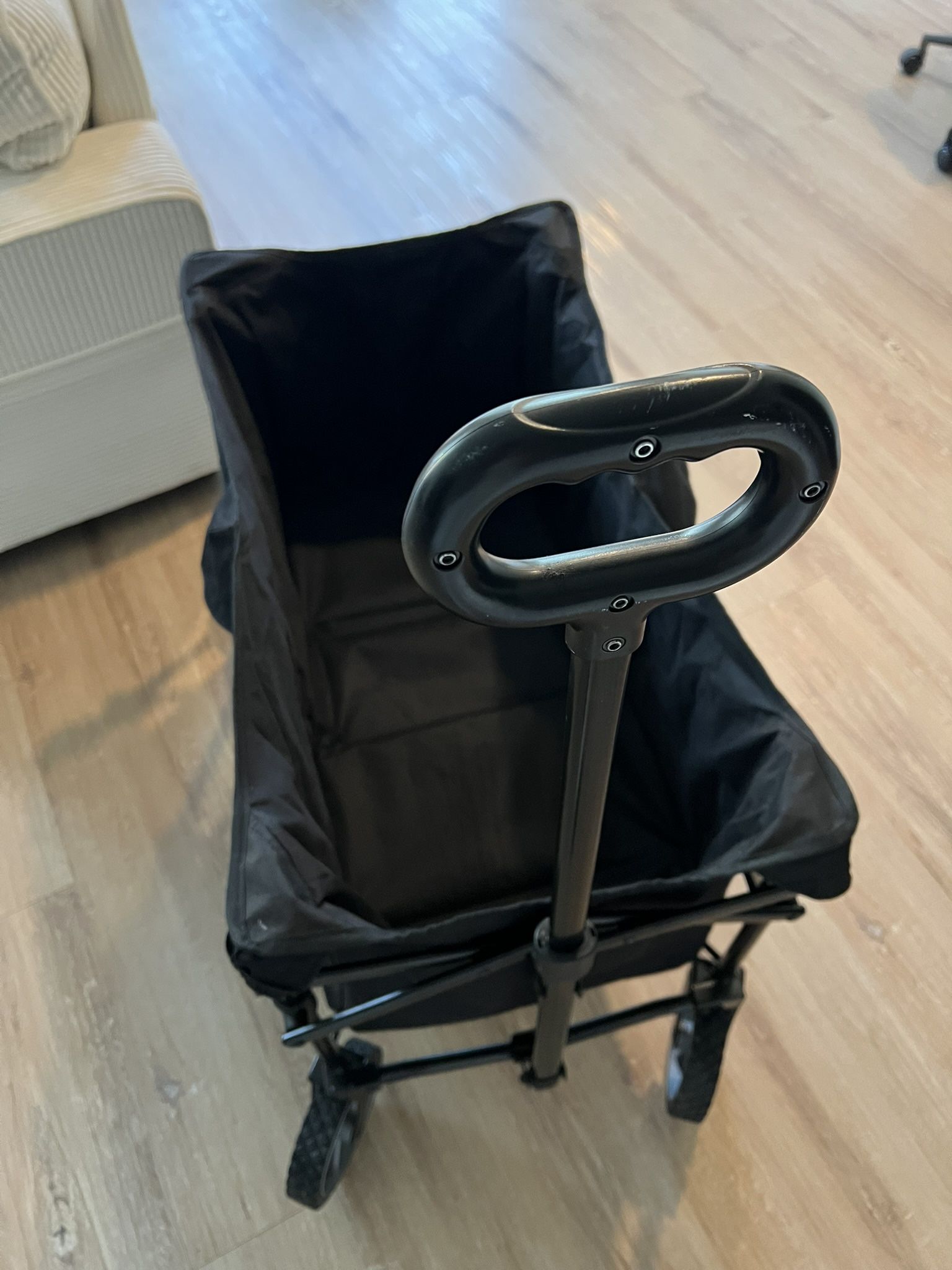 Multipurpose Folding Cube Cart (Black)