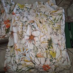 Women's shirt large and xl skirt