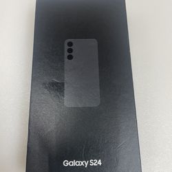 Samsung S24 Black 128gb Unlocked Sealed Box