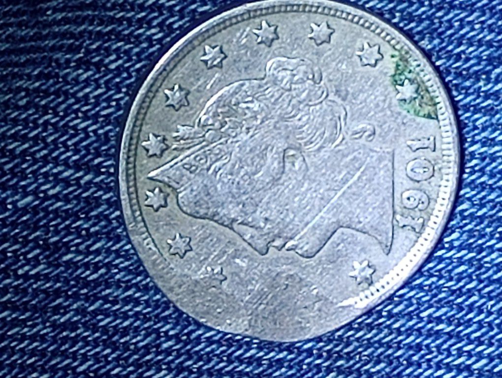 1901 Liberty Head Nickel Error Coin
