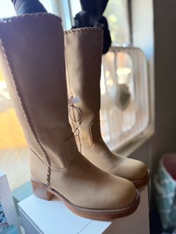 New/NY&C Tall Knee-High Heeled Boots/ Size:7 1/2