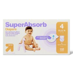 Diapers Size 4 - 132ct