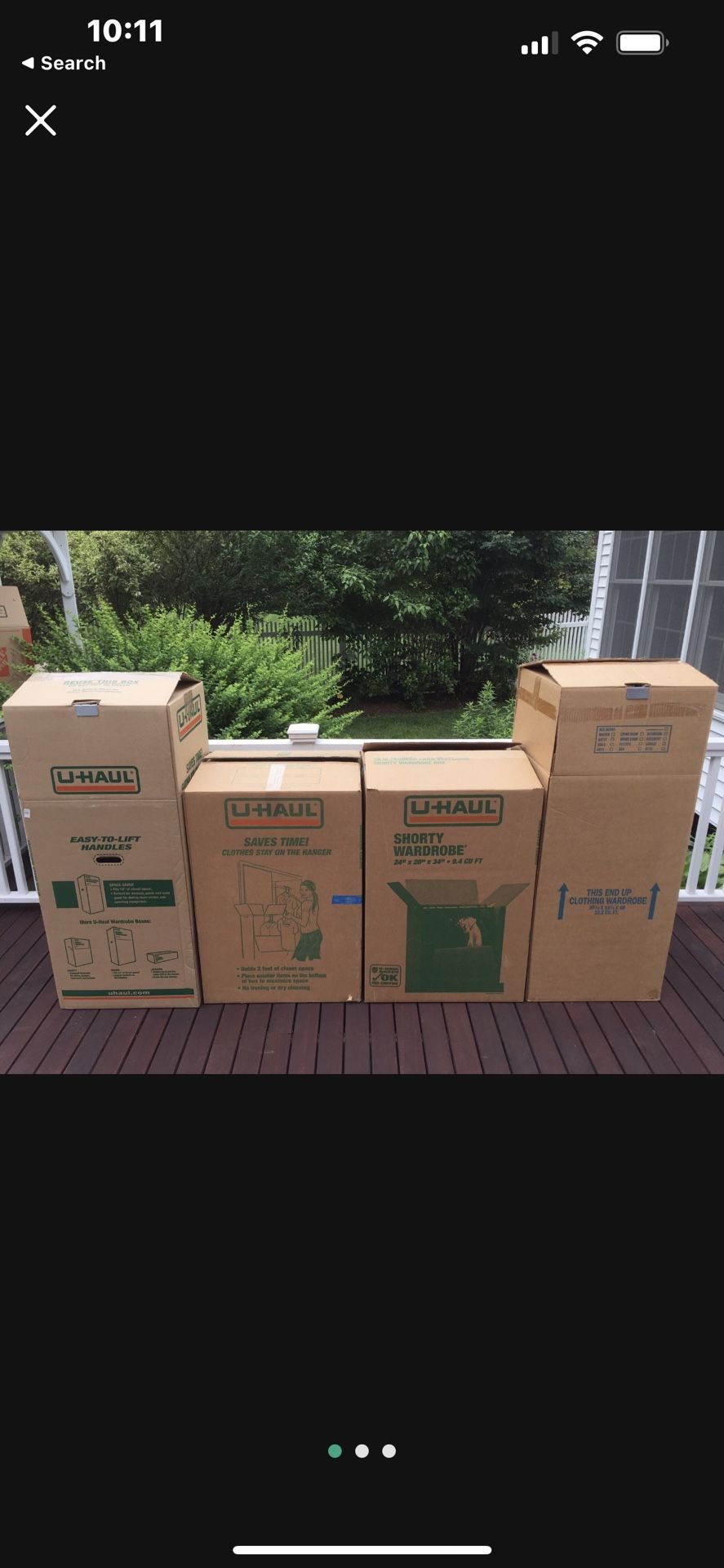 Moving Boxes Uhaul