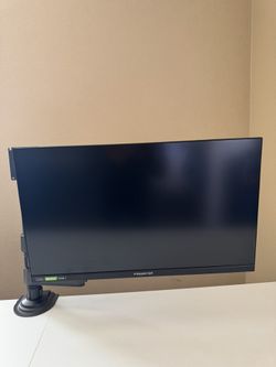 Monitor And Dual Monitor Arm