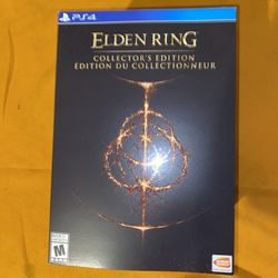 Elden Ring Collector's Edition Sony PlayStation 4 PS4 Brand New, Factory Sealed