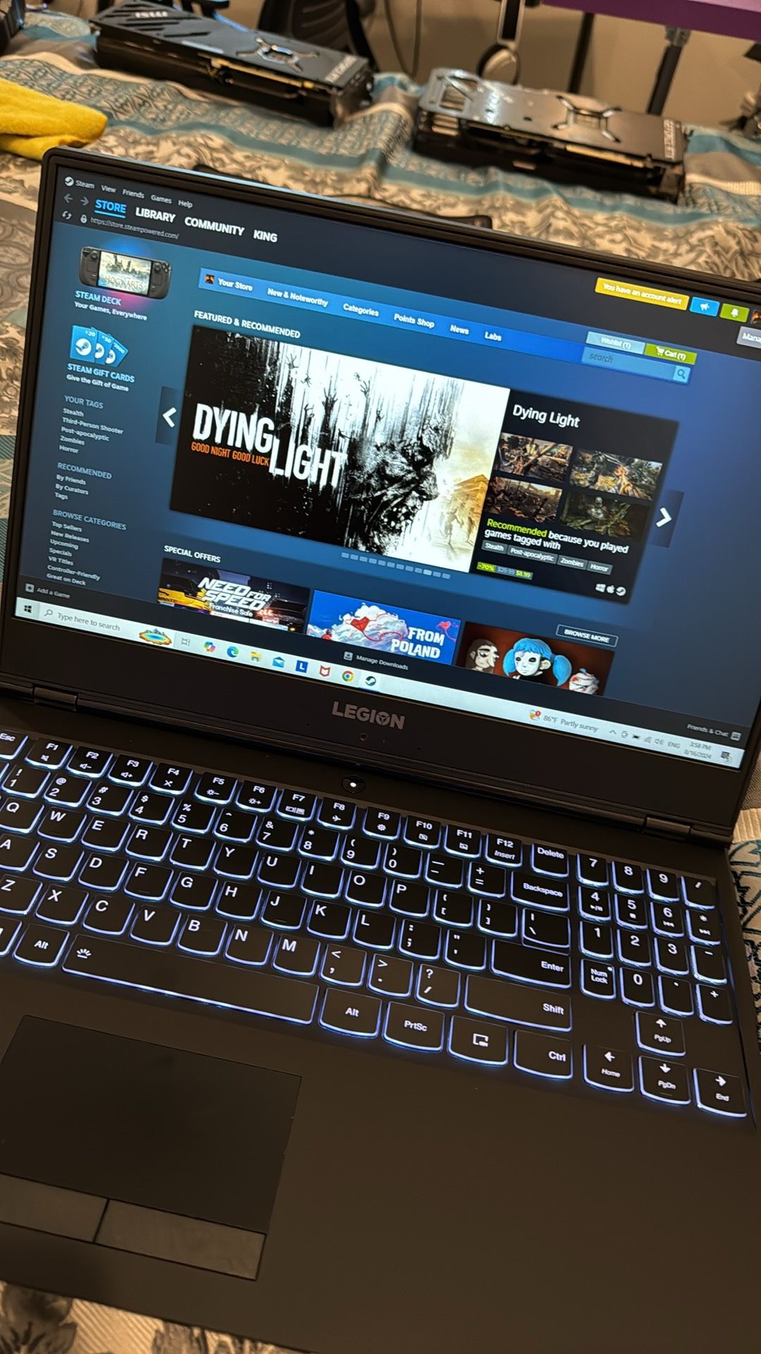 Lenovo Legion Y540 15.6 Gaming Laptop