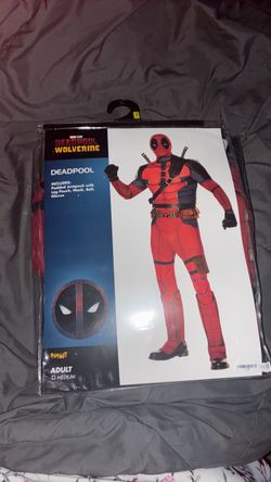 Adult Medium DeadPool costume