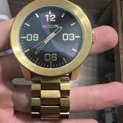 Nixon Gold Watch