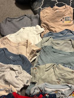 Carter's Baby Boy Onesie Bundle 18 Months