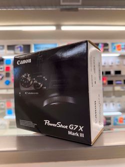 Canon Powershot G7x mark III