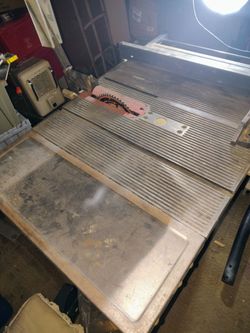Vintage Craftsman table saw