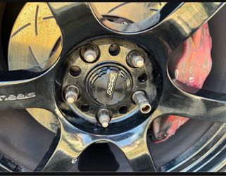 Rays Wheels Center Caps