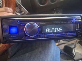 STEREO ALPINE CD AUX USB BLUETOOTH ABLO ESPAÑOL
