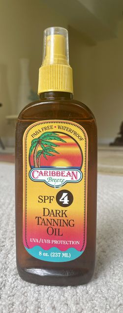 Tanning Oil and Lotion