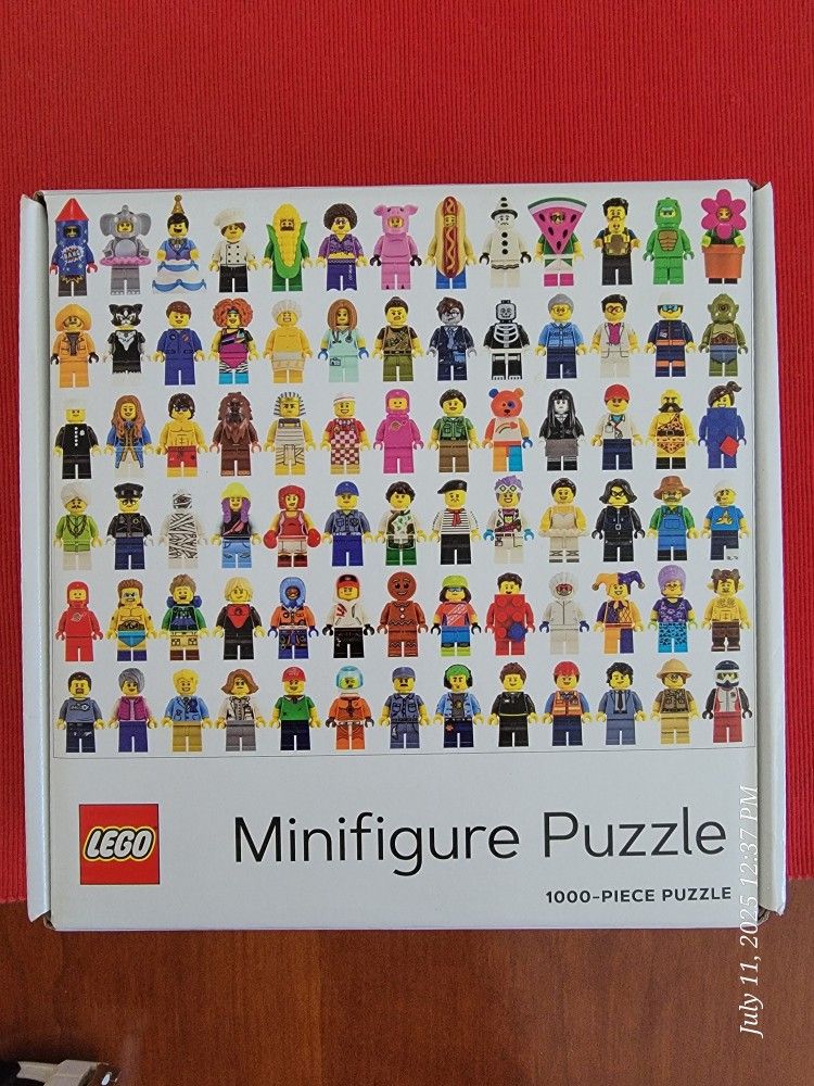 LEGO Mini figure Puzzle