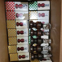 Avon Bottle Chess Set Full 32 Piece Set