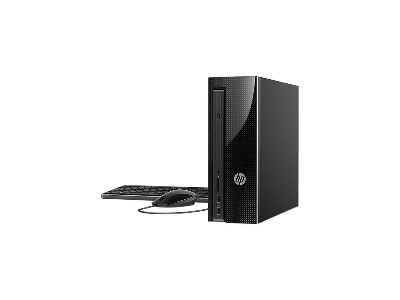 HP 260-A114 Slimline Desktop Computer - AMD A8, 1TB HDD, 4GB RAM