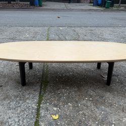 Floyd Home Oval Coffee Table - Birch Finish - $175 