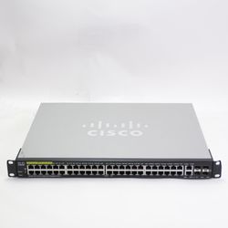 Cisco SG350-52P 52-Port Gigabit PoE Switch Unclaimed