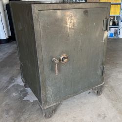 Antique Floor Safe