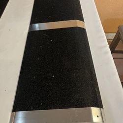 10 in. x 32 in. Portable Aluminum Threshold Ramp Fit For Wheelchair Scooter Doorway Access Door Anti Slip Ramp