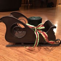 Pier 1 Imports wrought iron sleigh