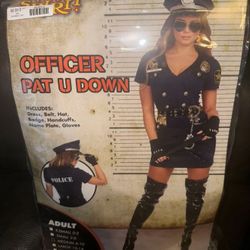 Halloween Cop / Police Woman $15