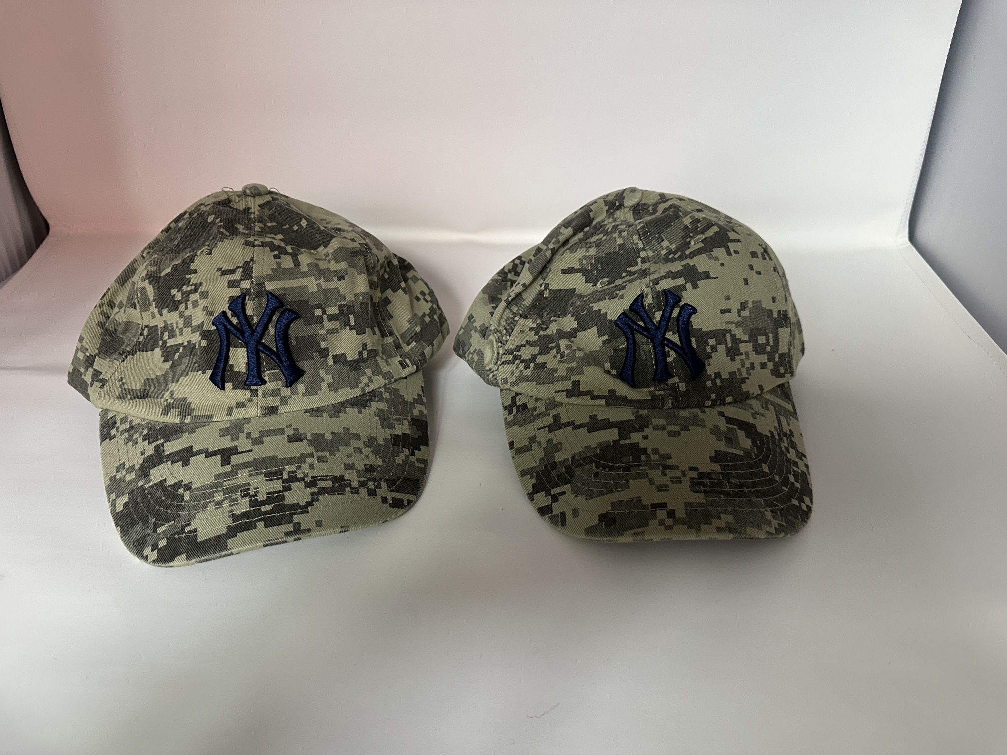 New York Yankees Camo Hat Cap Budweiser Military Appreciation SGA 7/22 2023
