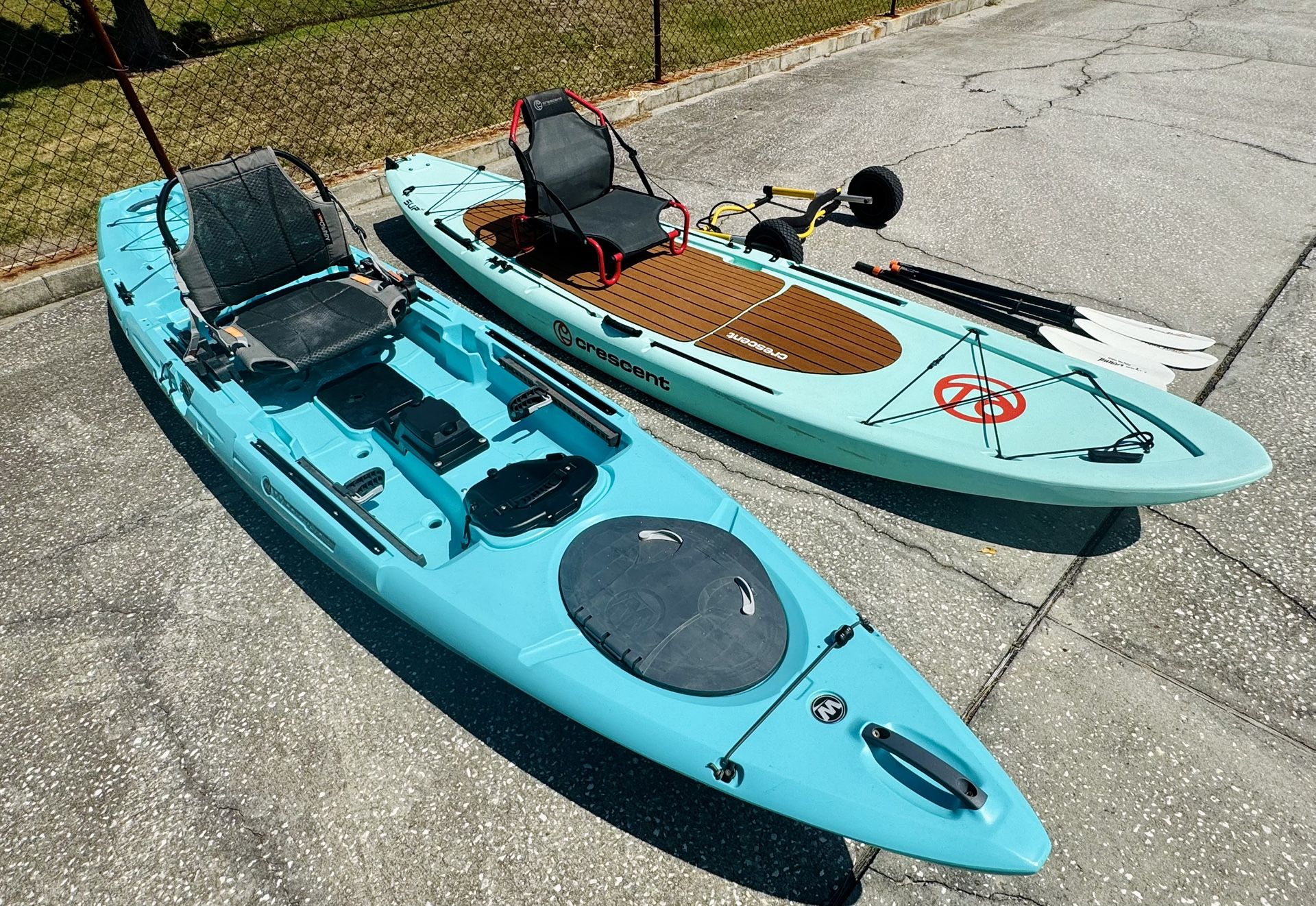 Wilderness Systems Tarpon 135 & Crescent SUP+ Fishing Kayaks for Sale ...