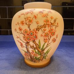Stunning Ardalt Hand Made Italian Transferware Vase 